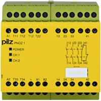 PNOZ X 90.0 mm Depth Emergency Stop, Gates, and Light Grids Monitoring Safety Relay (775630)