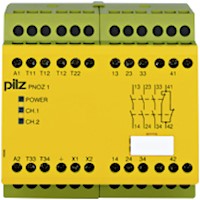 PNOZ X 90.0 mm Depth Emergency Stop, Gates, and Light Grids Monitoring Safety Relay (775600)