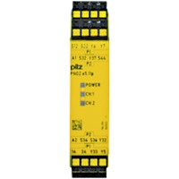 PNOZelog 22.5 mm Depth Emergency Stop, Gates, and Light Grids Monitoring Safety Relay (784190)