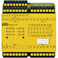 PNOZ X 90.0 mm Depth Emergency Stop, Gates, and Light Grids Monitoring Safety Relay (787086)