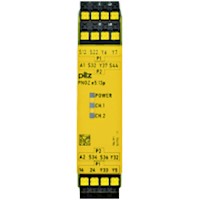 PNOZelog 22.5 mm Depth Emergency Stop, Gates, and Light Grids Monitoring Safety Relay (784191)