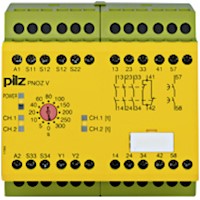 PNOZ X 90.0 mm Depth Emergency Stop, Gates, and Light Grids Monitoring Safety Relay (774791)