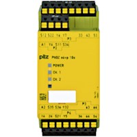 PNOZelog 45.0 mm Depth Emergency Stop, Gates, and Light Grids Monitoring Safety Relay (784193)