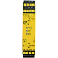 PNOZelog 22.5 mm Depth Emergency Stop, Gates, and Light Grids Monitoring Safety Relay (784197)