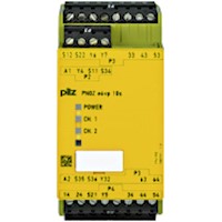 PNOZelog 45.0 mm Depth Emergency Stop, Gates, and Light Grids Monitoring Safety Relay (774193)