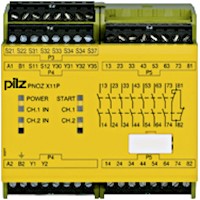 PNOZ X 90.0 mm Depth Emergency Stop, Gates, and Light Grids Monitoring Safety Relay (777086)