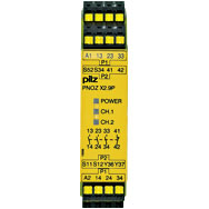 PNOZ X 22.5 mm Depth Emergency Stop, Gates, and Light Grids Monitoring Safety Relay (787300)