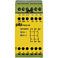 PNOZ X 45.0 mm Depth Emergency Stop, Gates, and Light Grids Monitoring Safety Relay (774726)