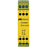 PNOZ X 22.5 mm Depth Emergency Stop, Gates, and Light Grids Monitoring Safety Relay (774057)