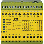 PNOZ X 90.0 mm Depth Emergency Stop, Gates, and Light Grids Monitoring Safety Relay (774746)