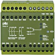 PNOZ X 90.0 mm Depth Emergency Stop, Gates, and Light Grids Monitoring Safety Relay (774050)