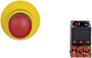 PITestop 41.5 mm Height Emergency Stop Pushbutton Set (400510)