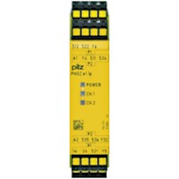 PNOZelog 22.5 mm Depth Emergency Stop, Gates, and Light Grids Monitoring Safety Relay (784133)