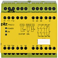 PNOZ X 90.0 mm Depth Emergency Stop, Gates, and Light Grids Monitoring Safety Relay (775850)