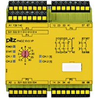 PNOZ X 90.0 mm Width Time Monitoring Safety Relay (787530)