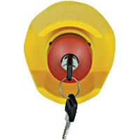 PITestop 42.5 mm Height Emergency Stop Pushbutton (400601)