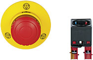 PITestop 87.0 mm Height Emergency Stop Pushbutton Set (400434)