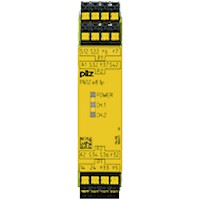 PNOZelog 22.5 mm Depth Emergency Stop, Gates, and Light Grids Monitoring Safety Relay (784198)