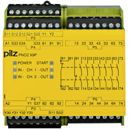 PNOZ X 90.0 mm Depth Emergency Stop, Gates, and Light Grids Monitoring Safety Relay (777607)