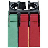 PITestop 44.5 mm Width Emergency Stop Pushbutton Contact Block (400308)