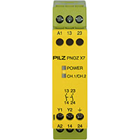 PNOZ X 22.5 mm Depth Emergency Stop, Gates, and Light Grids Monitoring Safety Relay (774053)