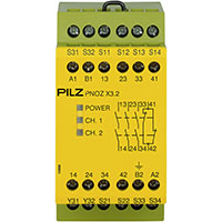 PNOZ X 45.0 mm Depth Emergency Stop, Gates, and Light Grids Monitoring Safety Relay (774309)