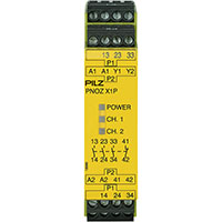 PNOZ X 22.5 mm Depth Emergency Stop, Gates, and Light Grids Monitoring Safety Relay (777100)