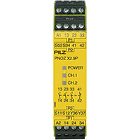 PNOZ X 22.5 mm Depth Emergency Stop, Gates, and Light Grids Monitoring Safety Relay (777300)