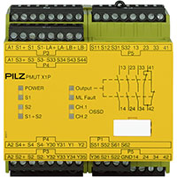 PNOZ X 94.0 mm Height Muting Controller Safety Relay (778010)