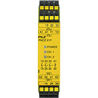 PNOZ X 22.5 mm Depth Emergency Stop, Gates, and Light Grids Monitoring Safety Relay (787100)