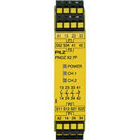 PNOZ X 22.5 mm Depth Emergency Stop, Gates, and Light Grids Monitoring Safety Relay (787305)