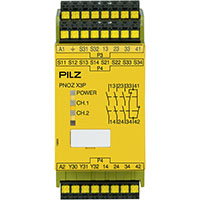PNOZ X 45.0 mm Depth Emergency Stop, Gates, and Light Grids Monitoring Safety Relay (787313)