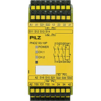 PNOZ X 45.0 mm Depth Emergency Stop, Gates, and Light Grids Monitoring Safety Relay (787314)