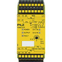 PNOZ X 45.0 mm Width Standstill Monitoring Safety Relay (787950)