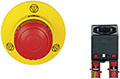 PITestop 87.0 mm Height Emergency Stop Pushbutton Set (400434)